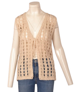 cardigan crochet (JA-040Beig)