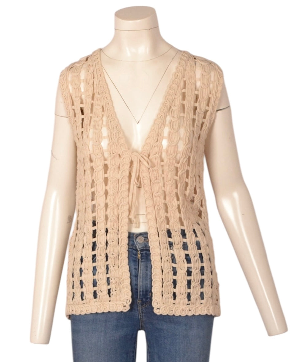 cardigan crochet (JA-040Beig)