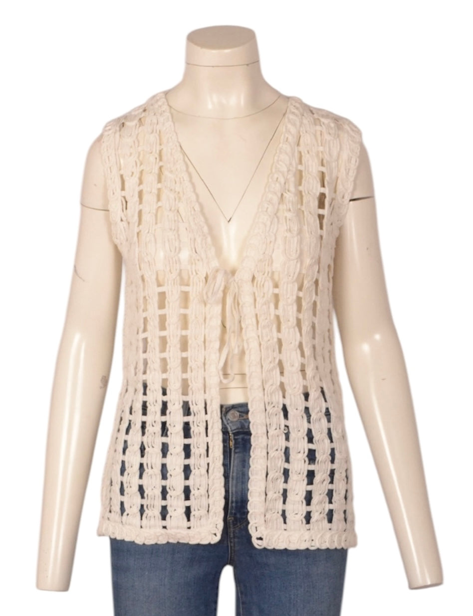 cardigan crochet (JA-040Offw)