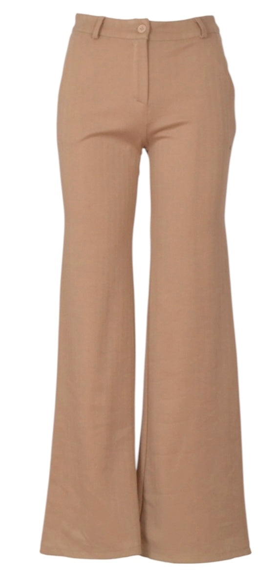 pantalon straight (KA-030Beig)