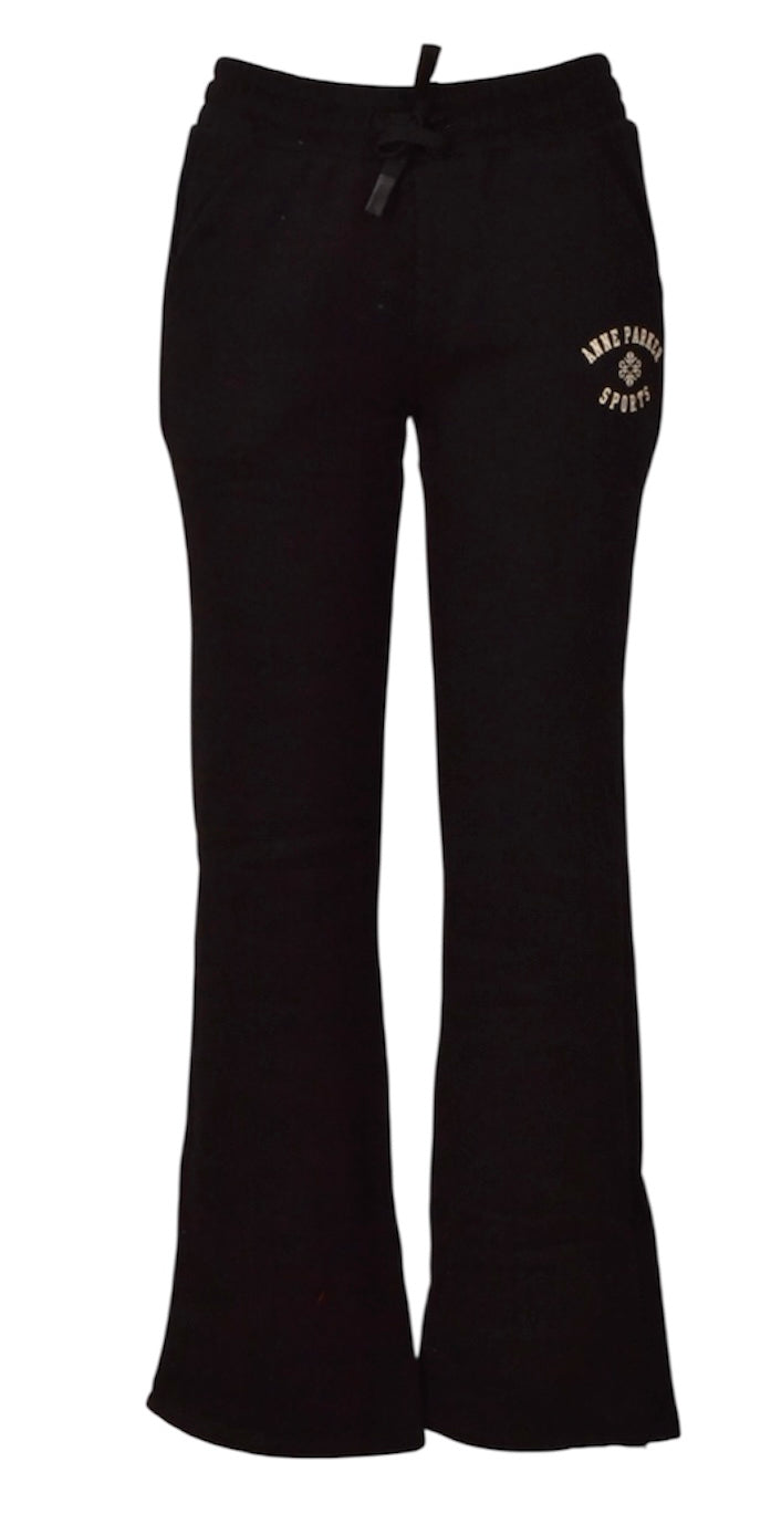 joggingbroek rechte pijp (Sport-004Blac)