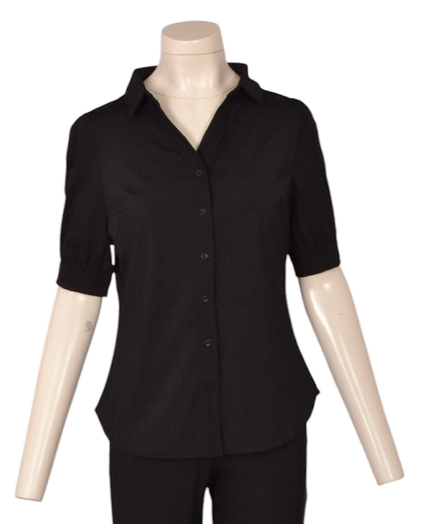 travelblouse collar (Travel-003Blac)